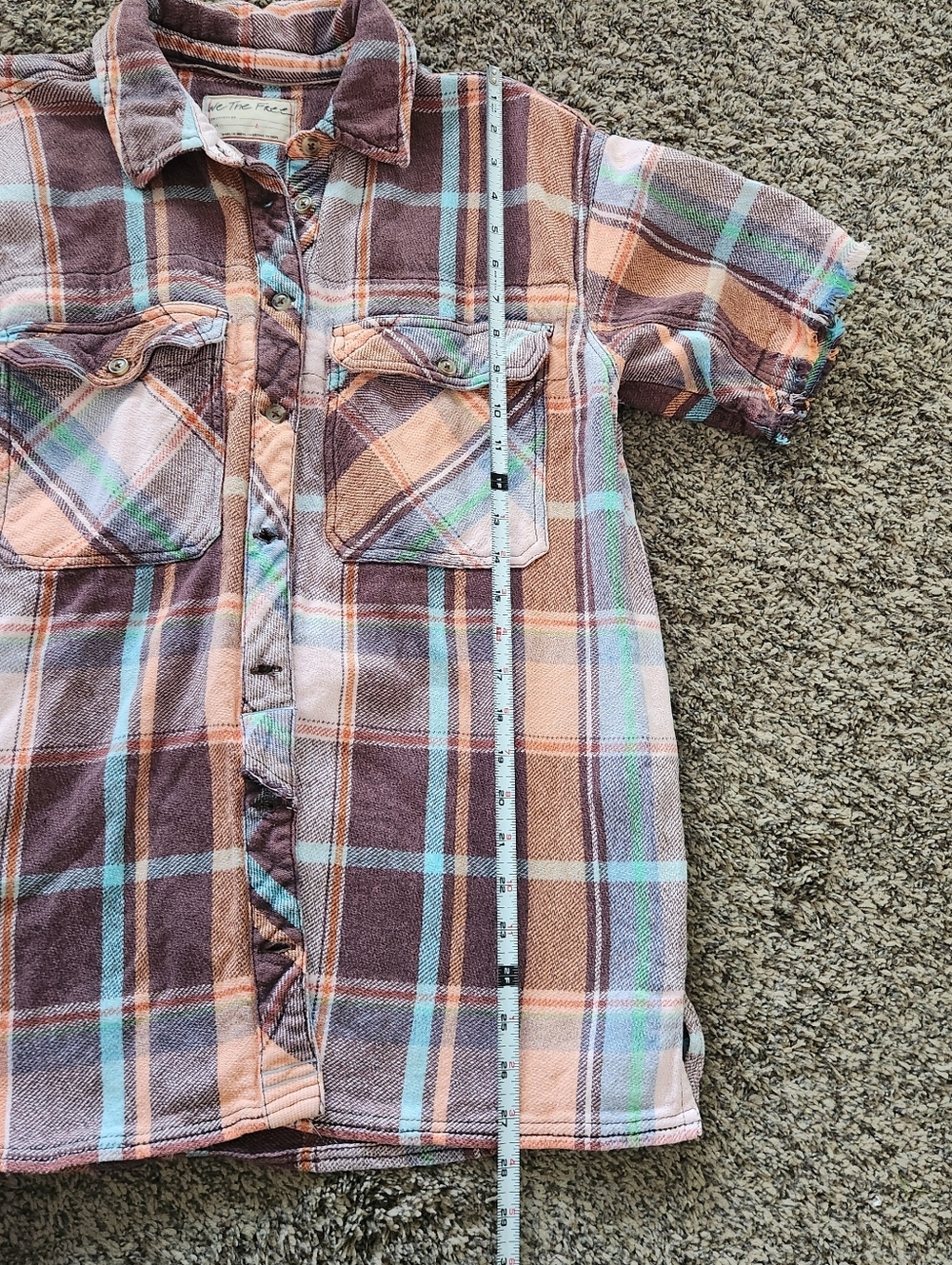 We The Free Vintage Crush Plaid Shirt - Picture 8 of 9